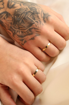 3 mm  Beyaz Altın Alyans