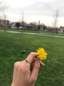 Nazar Boncuklu Altın Eklem Yüzük