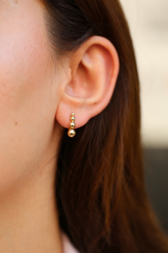 Yonca Kolye Ucu Lacivert