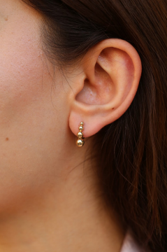 Yonca Kolye Ucu Lacivert