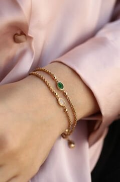 Halat Altın Bileklik