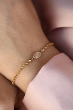 Halat Altın Bileklik