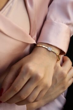 Baget Altın Bileklik