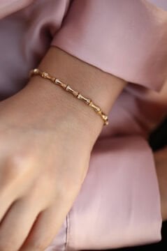 Kemik Altın Bileklik