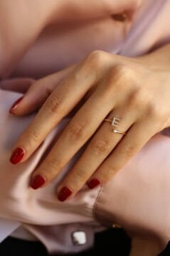 Harfli Altın Yüzük