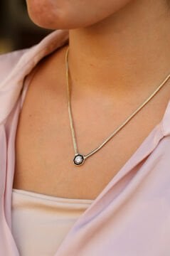 Çağla Altın Kolye