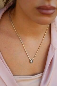 Çağla Altın Kolye