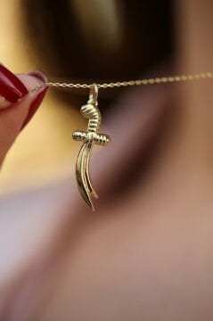 Zülfikar Altın Kolye